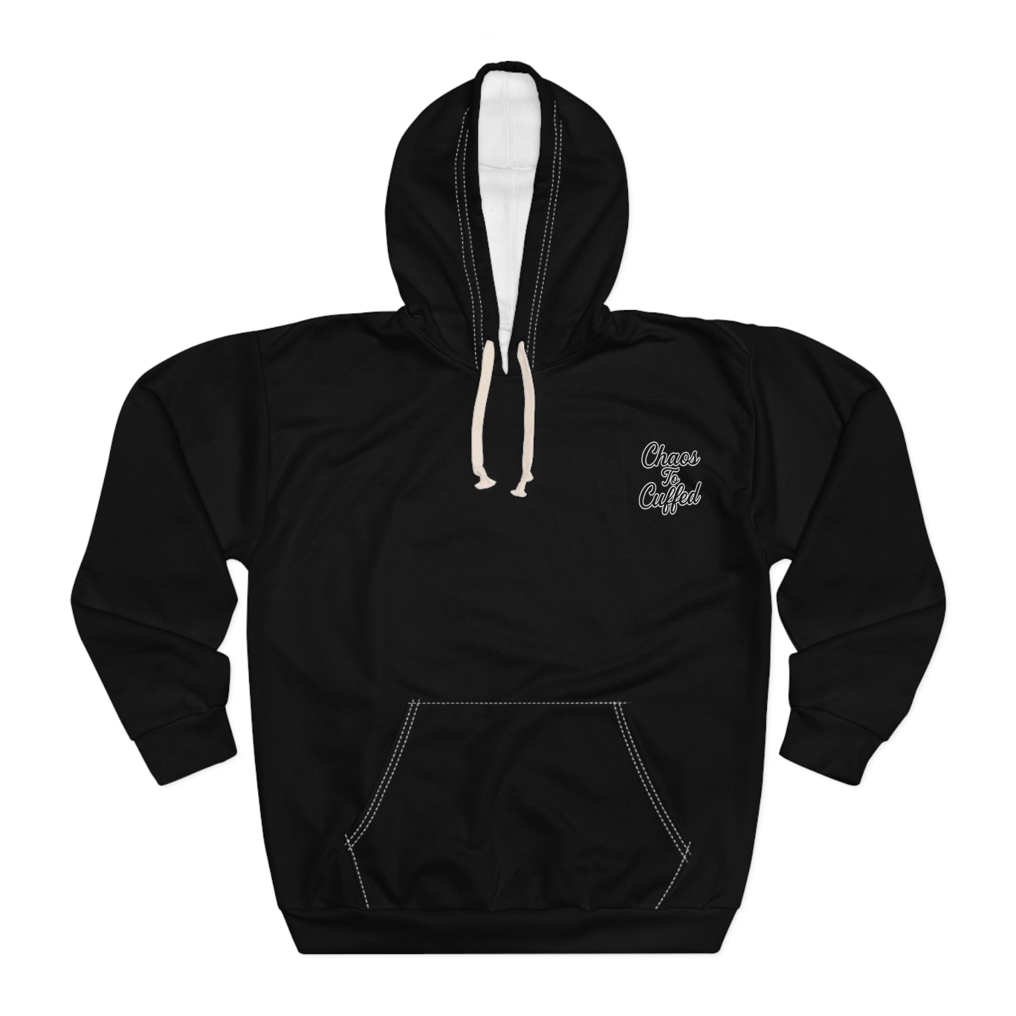 Unbreakable Soul – Gothic Heart & Barbed Wire Graphic Hoodie for Resilience & Strength