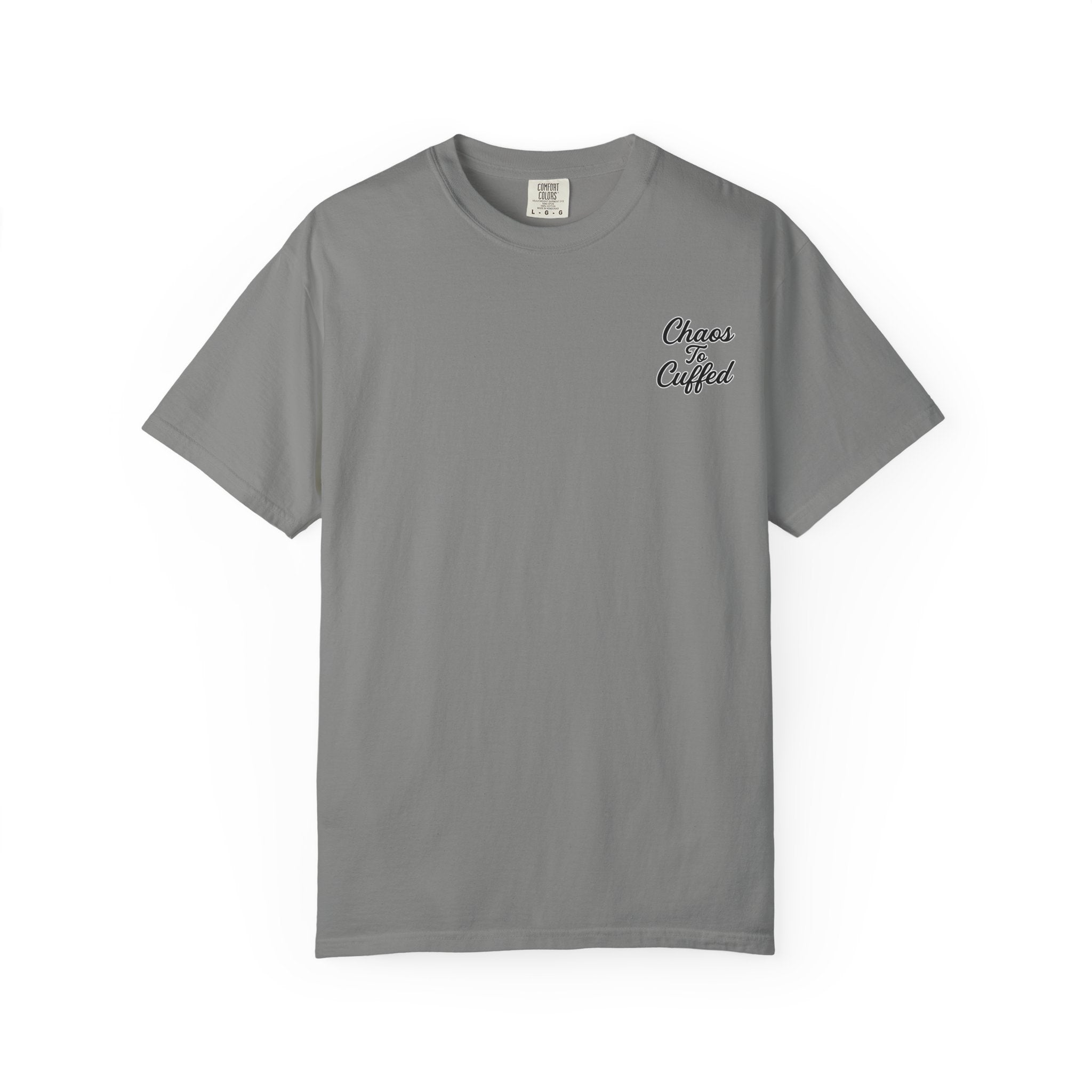 Proud of Me T-Shirt – Bold Black Block Letters with White Outline | Empowerment Tee