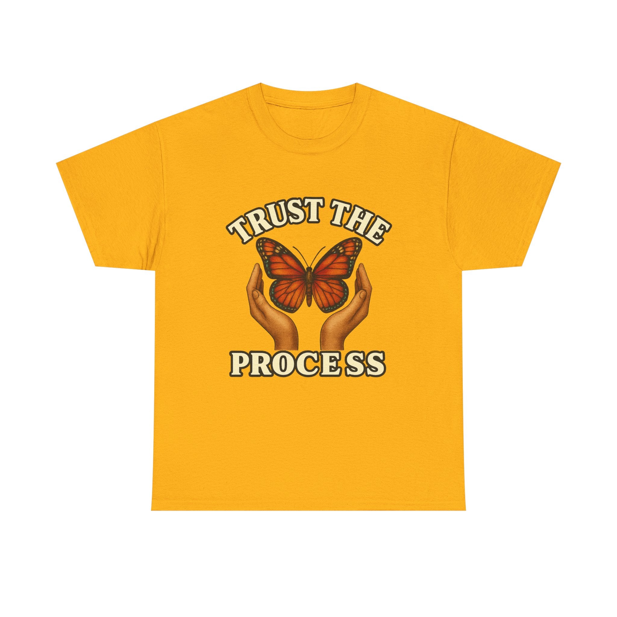 Trust The Process Butterfly T-Shirt – Healing & Transformation Apparel | Chaos to Cuffed