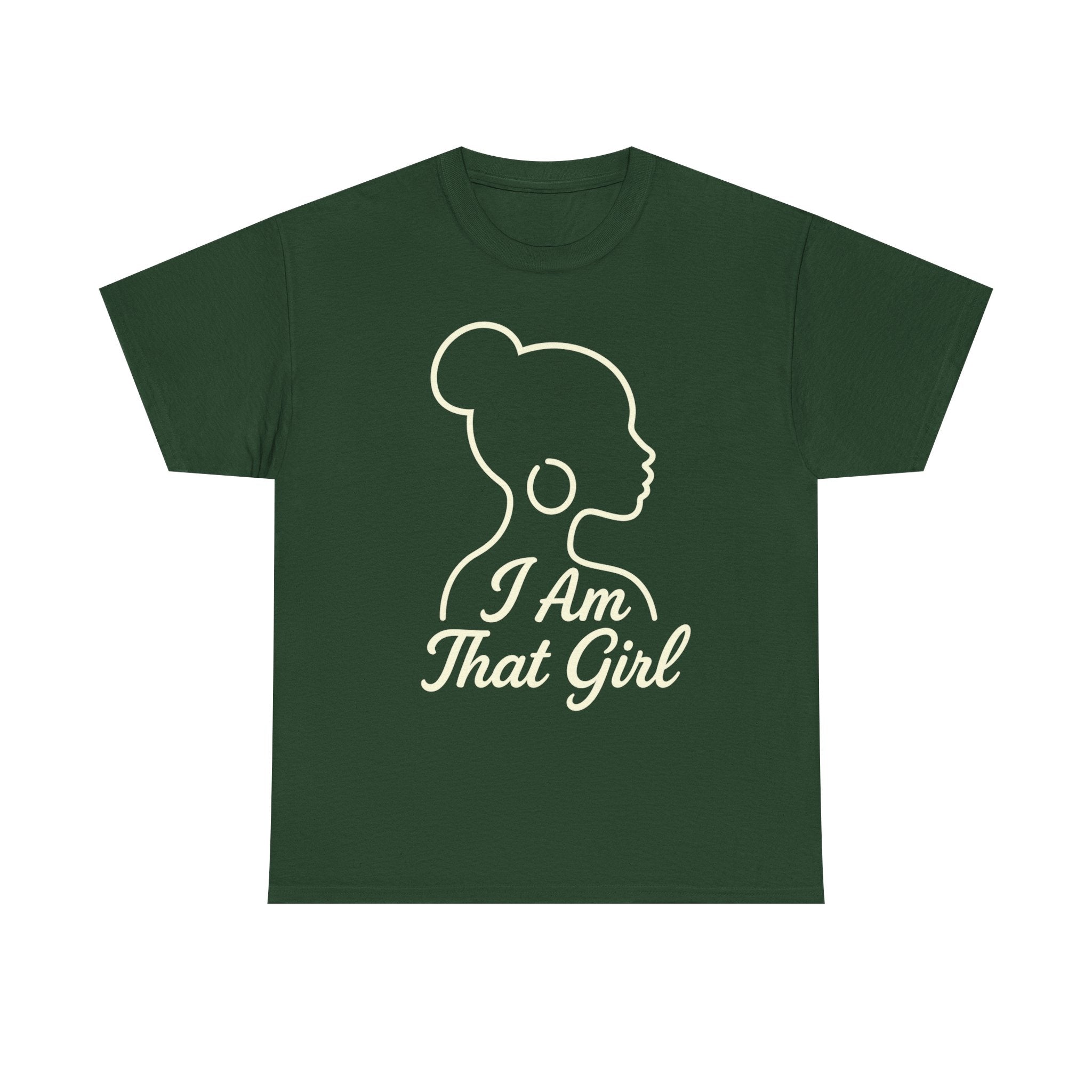 I Am That Girl – Bold Women’s Empowerment Silhouette T-Shirt