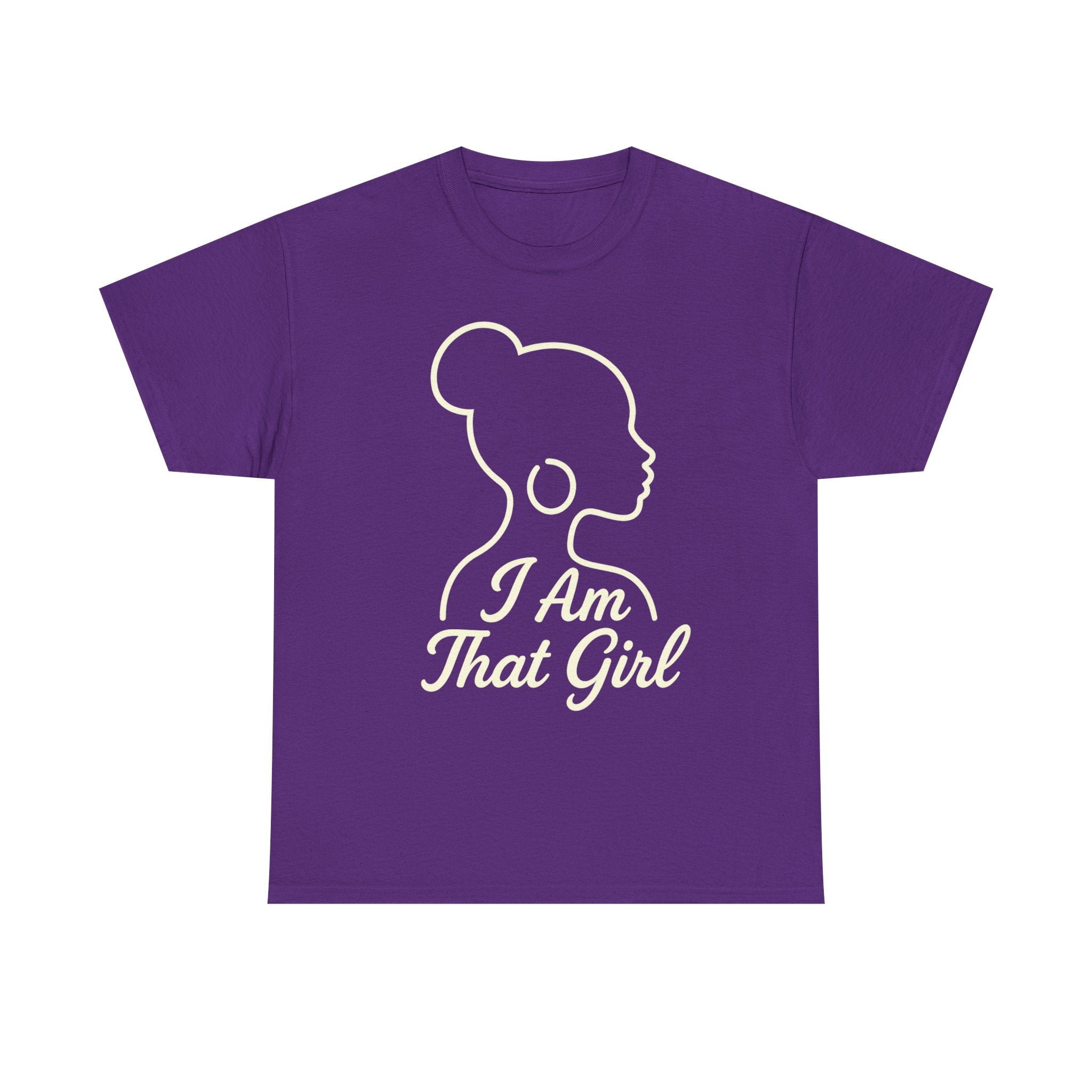 I Am That Girl – Bold Women’s Empowerment Silhouette T-Shirt